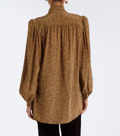 Valentino Leopard print silk blouse | Thumbnail 4 Valentino Leopard print silk blouse | Thumbnail 4