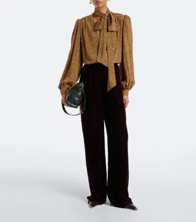 Valentino Leopard print silk blouse | Thumbnail 5 Valentino Leopard print silk blouse | Thumbnail 5