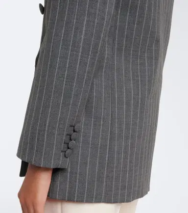 Valentino Pinstripe virgin wool blazer | Thumbnail 3 Valentino Pinstripe virgin wool blazer | Thumbnail 3