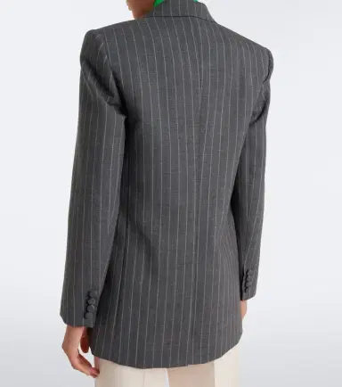 Valentino Pinstripe virgin wool blazer | Thumbnail 6 Valentino Pinstripe virgin wool blazer | Thumbnail 6