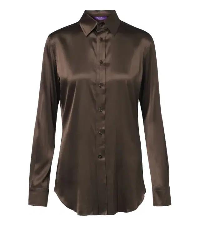 Ralph Lauren Collection Silk-blend satin shirt