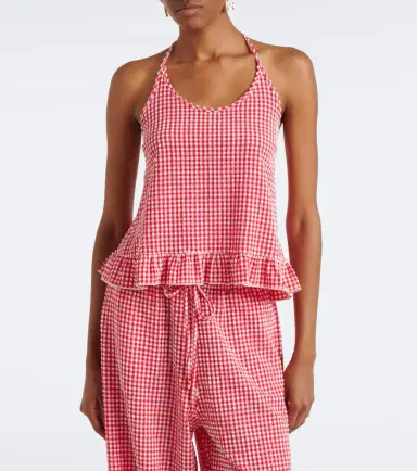 Montce Brooklyn gingham halterneck top | Thumbnail 2