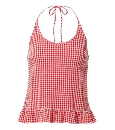 Montce Brooklyn gingham halterneck top | Thumbnail 1