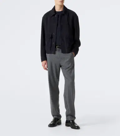 Canali Wool straight pants | Thumbnail 2 Canali Wool straight pants | Thumbnail 2