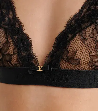 Valentino VLogo lace bralette | Thumbnail 2