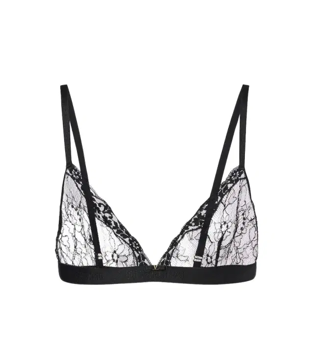 Valentino VLogo lace bralette