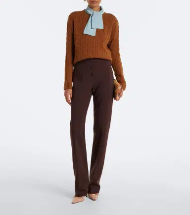 Valentino VLogo cable-knit cashmere sweater | Thumbnail 3