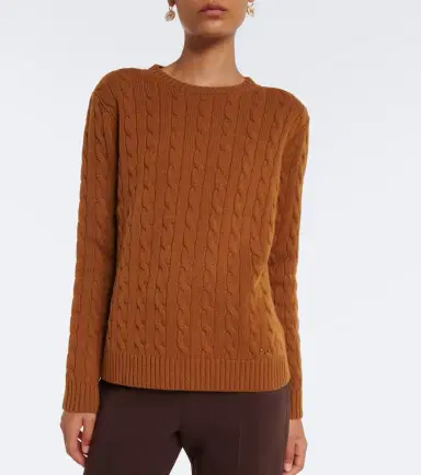 Valentino VLogo cable-knit cashmere sweater | Thumbnail 4