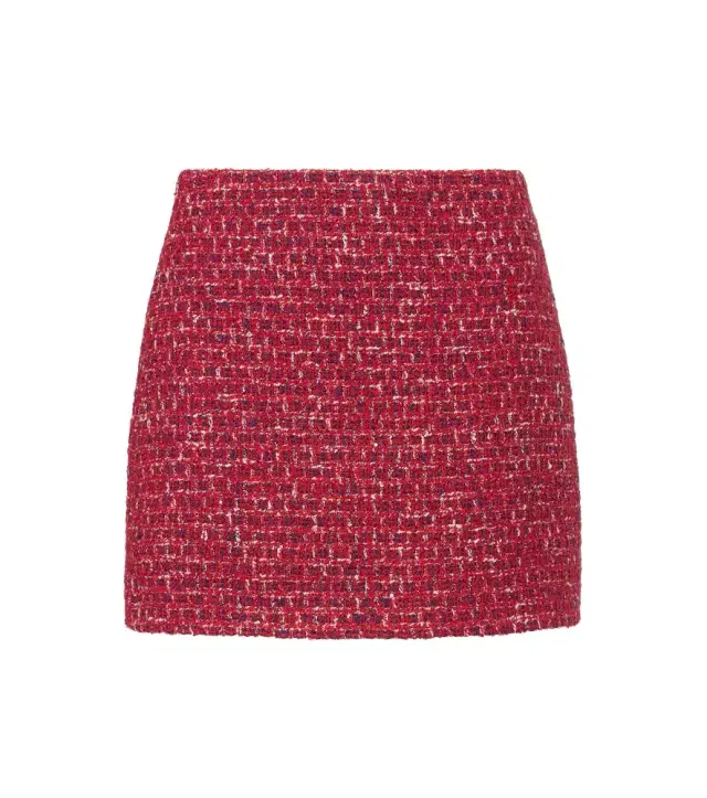 Valentino Tweed miniskirt