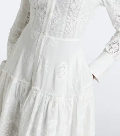 Erdem Floral embroidered cotton shirt dress | Thumbnail 4