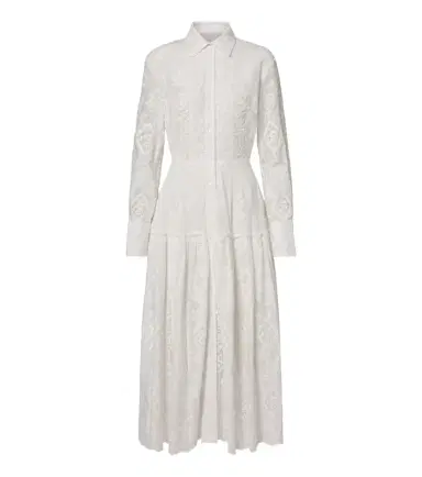 Erdem Floral embroidered cotton shirt dress | Thumbnail 1