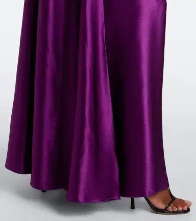 FFORME Satin maxi dress | Thumbnail 6
