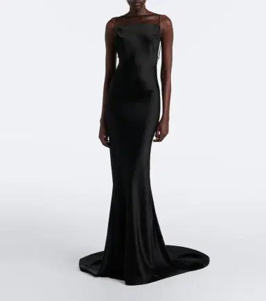 Maison Margiela Satin gown | Thumbnail 2 Maison Margiela Satin gown | Thumbnail 2