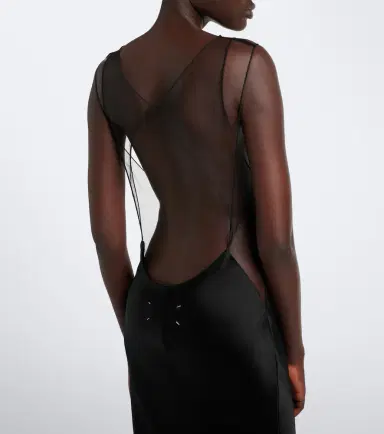 Maison Margiela Satin gown | Thumbnail 3 Maison Margiela Satin gown | Thumbnail 3