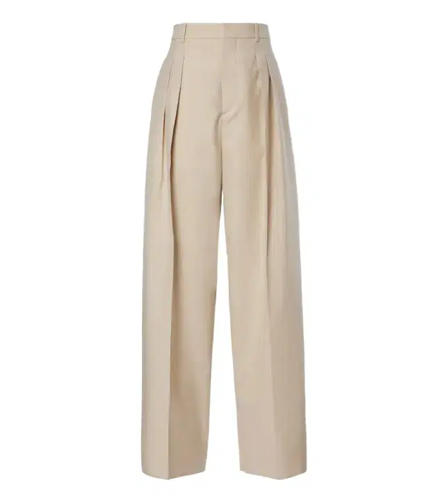 Bottega Veneta Wool and cotton wide-leg pants