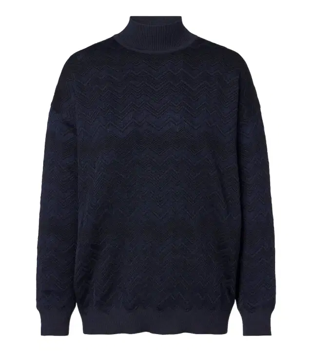 Missoni ZigZag high neck sweater