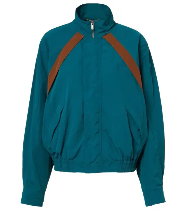 Saint Laurent Cassandre technical faille jacket