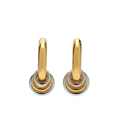 Déhanche Déhanche Revenge hoop earrings | Thumbnail 1 Déhanche Déhanche Revenge hoop earrings | Thumbnail 1