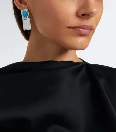 Déhanche Déhanche Embellished pendant earrings | Thumbnail 5