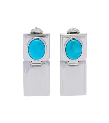 Déhanche Déhanche Embellished pendant earrings | Thumbnail 1