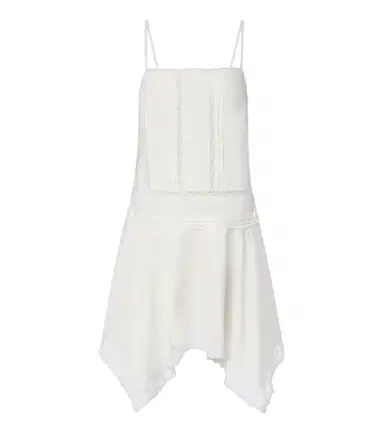 Staud Corinna embroidered cotton voile minidress | Thumbnail 1