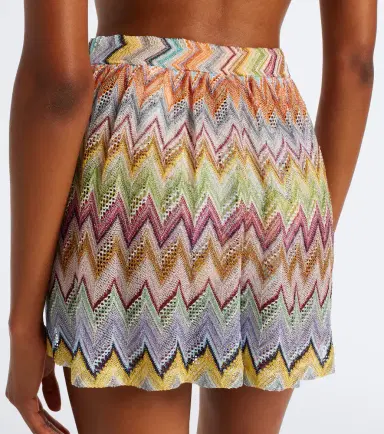 Missoni Zigzag lamé shorts | Thumbnail 4