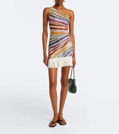 Missoni Chevron fringed one-shoulder beach dress | Thumbnail 5 Missoni Chevron fringed one-shoulder beach dress | Thumbnail 5