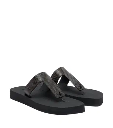 Christen Edge leather thong sandals | Thumbnail 1 Christen Edge leather thong sandals | Thumbnail 1