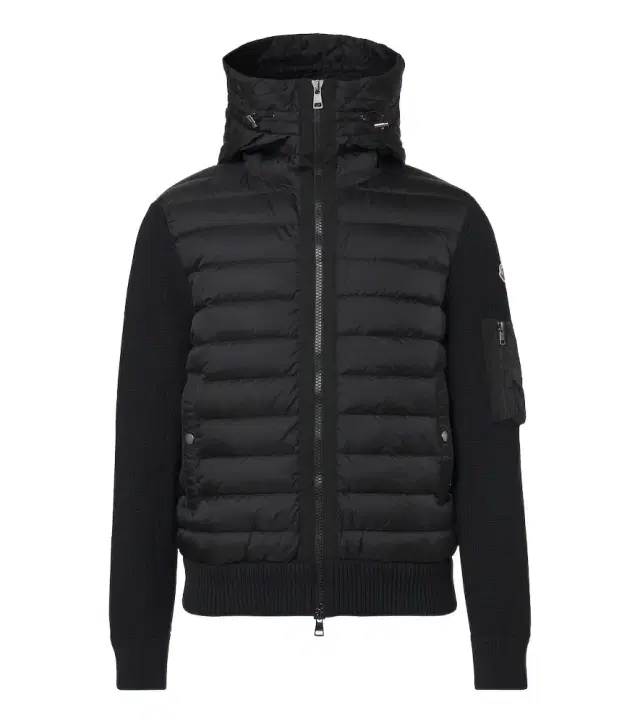 Moncler Down-paneled cardigan