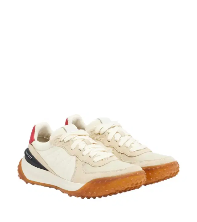 Moncler City Trek suede-trimmed sneakers