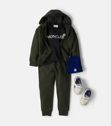 Moncler Enfant Logo virgin wool beanie | Thumbnail 4