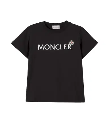 Moncler Enfant Logo cotton jersey T-shirt | Thumbnail 1