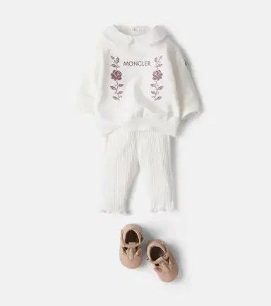 Moncler Enfant Baby cotton-blend sweatshirt and pants set | Thumbnail 5