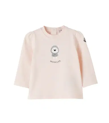 Moncler Enfant Baby printed cotton-blend jersey T-shirt | Thumbnail 1