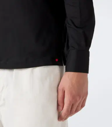Kiton Cotton poplin polo top | Thumbnail 5 Kiton Cotton poplin polo top | Thumbnail 5