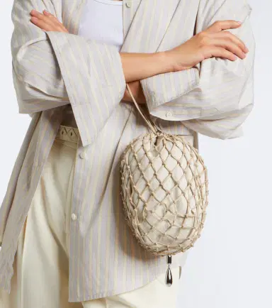 Savette Macramé Small leather pouch | Thumbnail 5 Savette Macramé Small leather pouch | Thumbnail 5