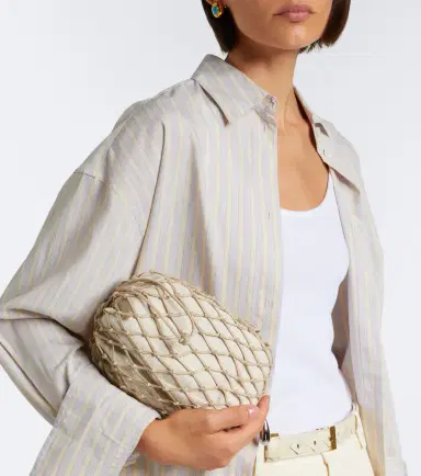 Savette Macramé Small leather pouch | Thumbnail 6 Savette Macramé Small leather pouch | Thumbnail 6