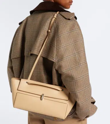 Savette Symmetry Trapeze Medium leather shoulder bag | Thumbnail 5