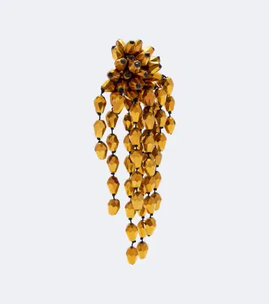 Isabel Marant Hanabi beaded clip-on earrings | Thumbnail 2