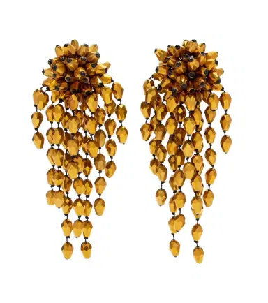 Isabel Marant Hanabi beaded clip-on earrings | Thumbnail 1