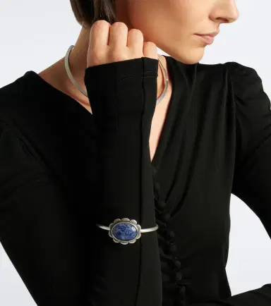 Isabel Marant Embellished cuff bracelet | Thumbnail 4