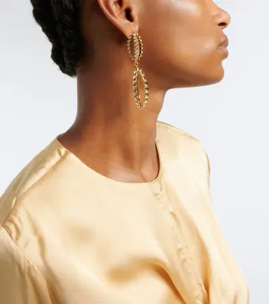 Isabel Marant Embellished drop earrings | Thumbnail 6
