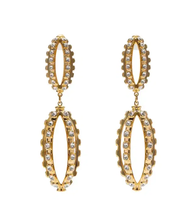 Isabel Marant Embellished drop earrings