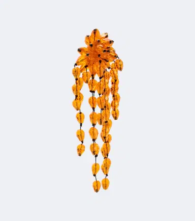 Isabel Marant Hanabi beaded clip-on earrings | Thumbnail 3