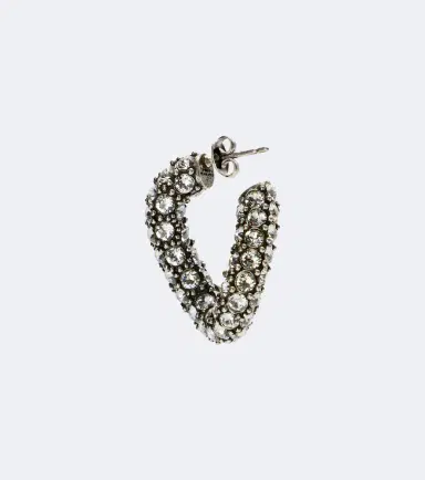 Isabel Marant Crystal-embellished hoop earrings | Thumbnail 2 Isabel Marant Crystal-embellished hoop earrings | Thumbnail 2