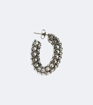 Isabel Marant Crystal-embellished hoop earrings | Thumbnail 3 Isabel Marant Crystal-embellished hoop earrings | Thumbnail 3