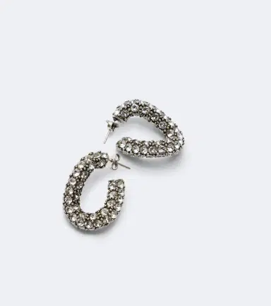 Isabel Marant Crystal-embellished hoop earrings | Thumbnail 4 Isabel Marant Crystal-embellished hoop earrings | Thumbnail 4