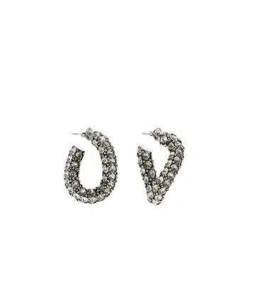 Isabel Marant Crystal-embellished hoop earrings | Thumbnail 1 Isabel Marant Crystal-embellished hoop earrings | Thumbnail 1