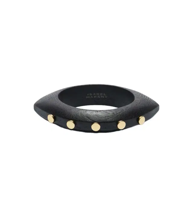 Isabel Marant Layla studded wood bangle