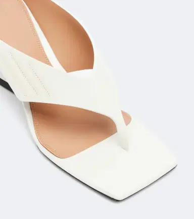 The Attico Cheope patent leather wedge sandals | Thumbnail 4